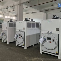 Refroidisseur d'eau à chambres à air Aidea, réfrigérant R134a, compresseur hérmétique à spirale, sur pied, pour applications industrielles et alimentaires
