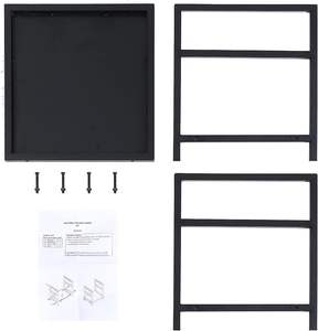 ชั้นวางของโลหะแบบดัดเหล็กหนางานตามสั่งชั้นวางของแบบไฮดรอลิกทรงกลมหนังโลหะไม้ที่เก็บของในร่ม - Product Image 2