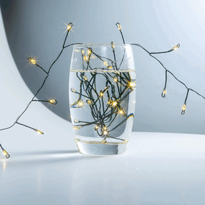 <span class=keywords><strong>Luces</strong></span> de <span class=keywords><strong>Navidad</strong></span> de 8 Modos, <span class=keywords><strong>Luces</strong></span> de Hadas con Cable Verde, Luz Blanca Cálida, Guirnalda de <span class=keywords><strong>Luces</strong></span> Enchufable para Interiores y <span class=keywords><strong>Exteriores</strong></span>, <span class=keywords><strong>Luces</strong></span> de Cumpleaños - Product Image 4