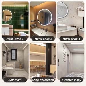 Panneau mural SPC écologique de qualité E0, imperméable, fluorescent, à rayures et carreaux modernes, alternative au papier peint pour revêtement intérieur - Product Image 2