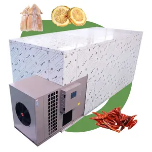 Commerciële Industriële Tomaat Plantaardige Bananenkorrel Peper Mango Fruit Lederen Warmtepomp Dehydrator Machine Voor Lucht