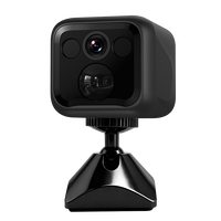 Caméra de surveillance pour bébé B01 OEM 2.4G WiFi à double objectif, détection PIR, stockage cloud, faible consommation d'énergie, mini caméra