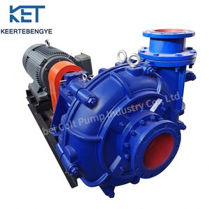 Pompe centrifuge haute pression pour boues avec revêtement en caoutchouc, support OEM, 1200W, en acier inoxydable, pompe horizontale chinoise pour l'extraction de sable - Product Image 4