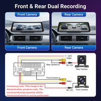 OEM ODM 4G Android14 WIFI Layar Sentuh IPS 12" Wireless CarPlay Android Auto Kamera Mundur AHD 4RAM 64ROM