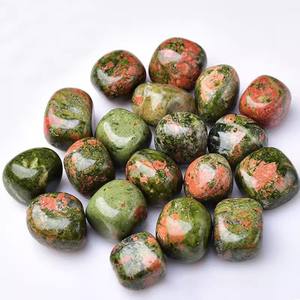 Pierres roulées exquises en gros, 2-3 cm, mélange <span class=keywords><strong>de</strong></span> pierres précieuses naturelles polies pour la guérison Wicca et Reiki, prix <span class=keywords><strong>de</strong></span> gros compétitif - Product Image 1