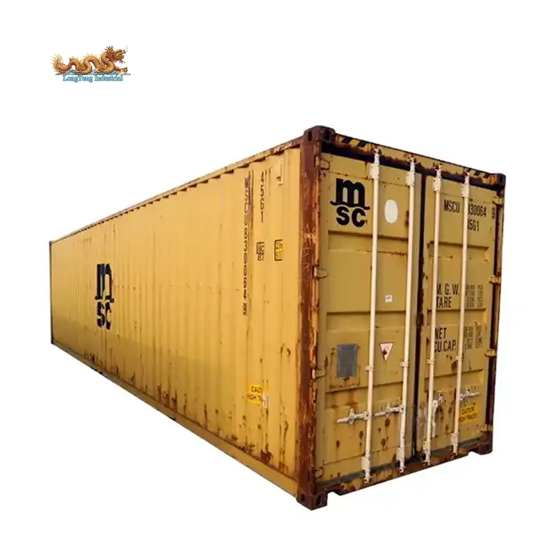 Prezzo a buon mercato mare degno usato 40ft HC Container 40 ft usato per la vendita 40 piedi