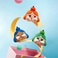 100% Original POP MART Crybaby Cheer up BABY! Série Peluche Jouets Pendentif Boîte Aveugle