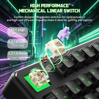 Teclado Inalámbrico ATTACK SHARK X87 ULTRA con Baja Latencia de 0.125ms, Teclas PBT con Impresión Lateral para Venta al Por Mayor