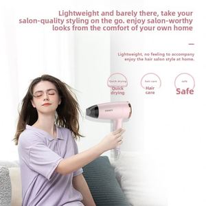 Sèche-cheveux pliable Kemei, norme européenne, portable, KM-6837, faible consommation, protection contre la surchauffe, pour la maison - Product Image 3