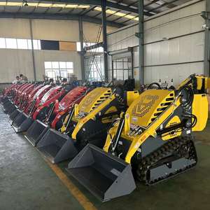 Chinois tout neuf 380 kg 330 kg équipement <span class=keywords><strong>de</strong></span> haute qualité <span class=keywords><strong>Type</strong></span> d'extrémité avant <span class=keywords><strong>pelle</strong></span> <span class=keywords><strong>Mini</strong></span> chargeuse antidérapante pour les jardiniers - Product Image 6