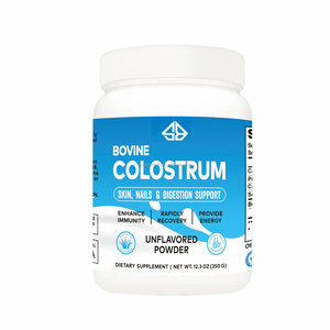 ผงโคลอสตรัมจากวัวแท้ OEM สำหรับเสริมสร้างภูมิคุ้มกัน ฟื้นฟูร่างกายอย่างรวดเร็ว เพิ่มความแข็งแรงทางกายภาพ ขนาด 350 กรัม - Product Image 2