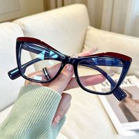 Nouvelles Lunettes de Soleil Tendance Kaki Effet Écaille de Tortue Monture Cat-Eye Polyvalentes Design Unique Style Européen Américain Protection UV400