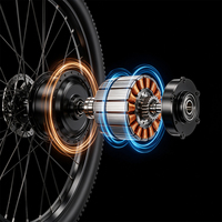 Kit de remplacement de moteur de vélo électrique Reliago C29-MTR pour vélo électrique Duotts C29 - Acier allié, performance durable