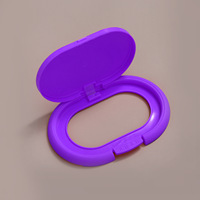 Conception de logo personnalisé, bouchon à rabat, plastique écologique durable, résistant à l'humidité, impression en héliogravure, personnalisable pour les liquides de parfum