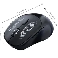 Mouse Gaming Nirkabel Dual Mode Isi Ulang Tipe-C  Mouse Klik Senyap Baterai Ultra Tahan Lama Mouse Nirkabel 2.4G Komputer