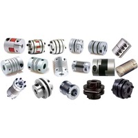 Accouplement élastique parallèle personnalisé en aluminium et acier inoxydable, accouplement flexible fendu pour servomoteur et équipement d'automatisation