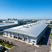 Bâtiment d'atelier à ossature métallique économique : Prix direct usine depuis le concentrateur industriel du Henan