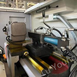 CK6136鲁扬机械热卖数控车床平床gsk金属自动3爪卡盘数控车床 - Product Image 6