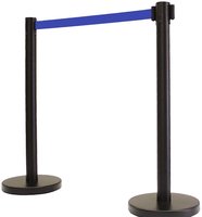 Barrière de ceinture rétractable de contrôle des files d'attente pour aéroport