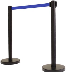 Stanchion retrattile della barriera della cinghia di controllo della folla della coda per l'aeroporto - Product Image 3