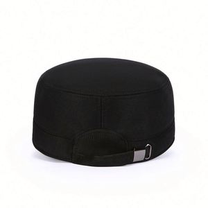 Wholesale Winter <b>Flat</b> Top Sports <b>Caps</b> Warm Thick Baseball <b>Cap</b> for <b>Men</b> Daily Fashion Dress - Product Image 6