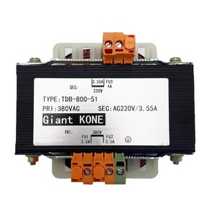 Transformateur d'ascenseur Giant Kone TDB-800-51 380V vers 220V 3.55A industriel pour pièces d'ascenseur - Product Image 4
