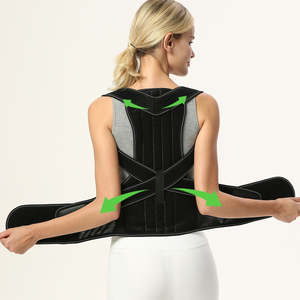 Soutien dorsal élastique réglable pour femmes, protection professionnelle, soutien confortable des épaules, respirant, soulagement des douleurs dorsales, type T-<span class=keywords><strong>shirt</strong></span> - Product Image 4