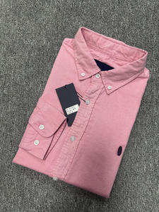 <span class=keywords><strong>Camicia</strong></span> da <span class=keywords><strong>Uomo</strong></span> di Design in 100% Cotone Twill, Anti-Piega e Anti-Pilling, Maniche Lunghe Spazzolate, Elegante e Casual per l'Autunno - Product Image 5