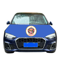 Vente en gros 120x150cm Minnesota housses de capot de voiture drapeau abordable résistant à l'usure et Durable couvercle de capot de moteur de voiture