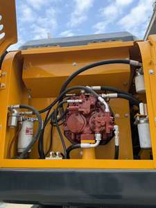 Excavadora de Ruedas Hidráulica HYUNDAI 210w-9s Original, Excavadora de Alta Eficiencia y Ahorro de Combustible, Excavadora Multifuncional de Trabajo Pesado - Product Image 5