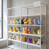 Peluche Pokémon Eevee, jouet en peluche de 10 pouces, grande poupée en peluche, collection de taille moyenne et grande, jouet d'anime en gros, cadeau de vacances