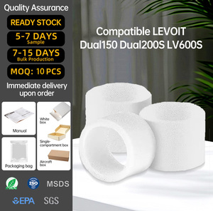 Filtro de <span class=keywords><strong>Humidificador</strong></span> con Reemplazo Limpio para <span class=keywords><strong>LEVOIT</strong></span> Dual150 Dual200S LV600S, Precio de Fábrica, 10 Piezas - Product Image 1
