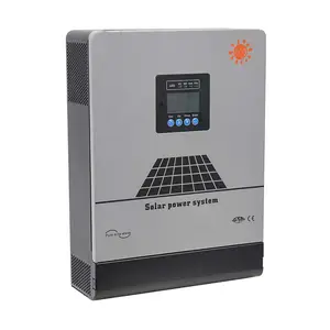 5.5kva 10kva 12kva Inverter MPPT 220V Pure Sine Wave Solar Inverter 80A off grid solar system complete kit