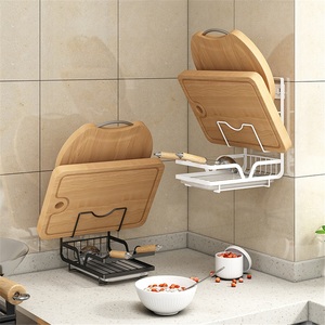Stainless Steel Waterproof Double Tier Towel Organizer Modern <b>Kitchen</b> <b>Storage</b> <b>Rack</b> with Standing Installation - Product Image 4