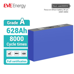 EVE Nouvelle Arrivée Batterie LiFePO4 628Ah pour Stockage d'Énergie Électrique Cellule LiFePO4 EVE MB56 Phosphate de Fer et Lithium 3.2V 628Ah - Product Image 1