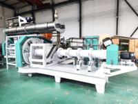 Machine extrudeuse de granulés pour aliments flottants pour poissons CE, fabricant d'aliments pour poissons, machine à fabriquer des aliments flottants pour poissons