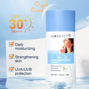 Crema facial hidratante Anti UV Etiqueta privada Spectrum Protección de larga duración Anti UV Previene las quemaduras solares <span class=keywords><strong>SPF</strong></span> <span class=keywords><strong>30</strong></span> Crema facial - Product Image 4