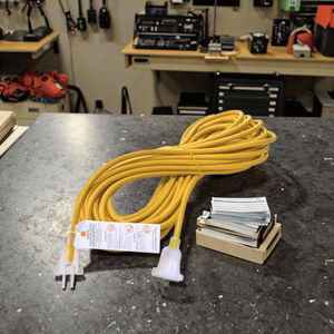 Cable de Extensión <span class=keywords><strong>para</strong></span> Exteriores SJTW de 25 Pies y Calibre 12 con Extremo Iluminado Verde <span class=keywords><strong>para</strong></span> Electrónica de Consumo, Campamentos y Festivales - Product Image 4