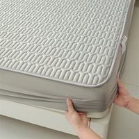 Cool Feeling Couvre-lit en soie Taille personnalisée Housse de protection pour matelas Draps en latex Vente en gros