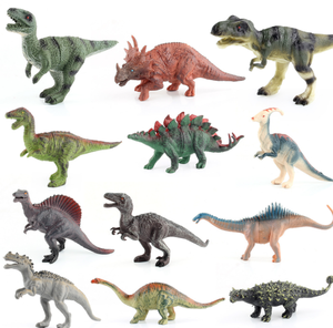 Figuras a granel de dinosaurios de plástico hueco, mundo animal realista para niños, nuevo modelo educativo DIY, regalo, favores de fiesta, bomba de baño - Product Image 2