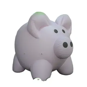 Hongyi Inflatable Pink Piggy Model Balloon Customized Inflatable Giant PVC Pig Model For Sales