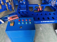 TRIHERO Machine de redressage de carrosserie à 4 tours, 10 tonnes, en acier au manganèse, pour réparation de collisions, hauteur de banc 50 cm, outil de redressage de châssis de voiture