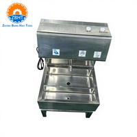 Équipement hygiénique professionnel pour abattoirs de bovins, ovins, porcins et volailles, évier de lavage des mains en acier inoxydable, lavabo d'abattoir