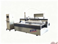 Console de commande CNC pour machine de découpe industrielle à jet d'eau, unité de pompe 380V 37kW, haute sécurité, précision 0,1 mm, 3 axes