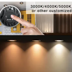 Mô-đun LED Gu10 Đường Kính Nhôm 50Mm Chip Cob Đèn Led Âm Trần 3 Cct