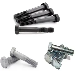 Metric Bolt High Strength Bolts DIN 931/933 Hex Bolts And Nuts