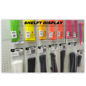 100 attaches zippées en nylon robuste 40lbs 11.4 pouces attaches de câble noires outils de nettoyage de voiture à force industrielle - Product Image 6