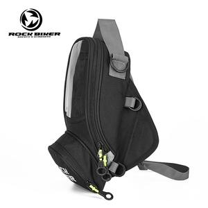 Sac de réservoir de moto imperméable neuf, noir, magnétique, pour navigation et téléphone - Product Image 3