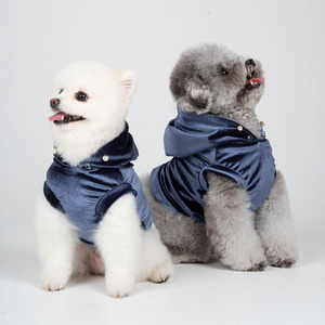 Velvet Cotton Dog & Cat <b>T</b>-<b>Shirt</b> Sleeveless Custom Pet Clothing Soft Structured Fabric Crystal Neckline Stretchable Summer - Product Image 3