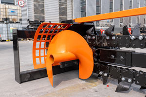 Piccolo caricatore di sterzo con interruttore idraulico/<span class=keywords><strong>trencher</strong></span>/coclea/spazzatrice/attacco di sterzo ad angolo per scopa - Product Image 3